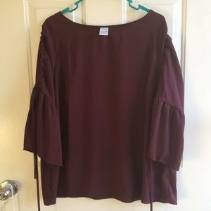 Maroon Blouse